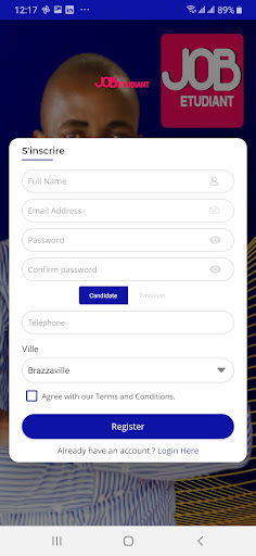 JOB ETUDIANT Screen 3