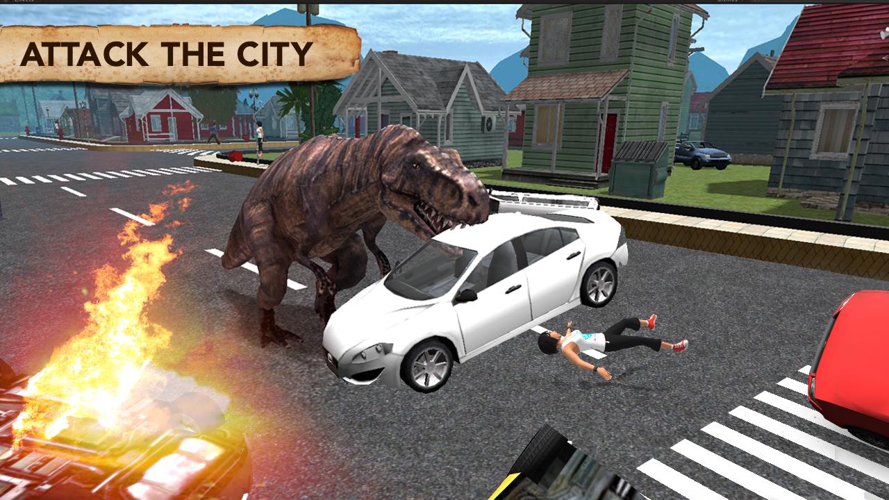 Android application Dinosaur Simulator 2016 screenshort