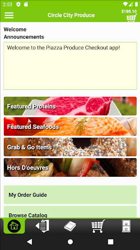 Android application Circle City Produce screenshort