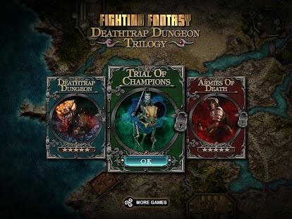Captura de pantalla de Deathtrap Dungeon Trilogy