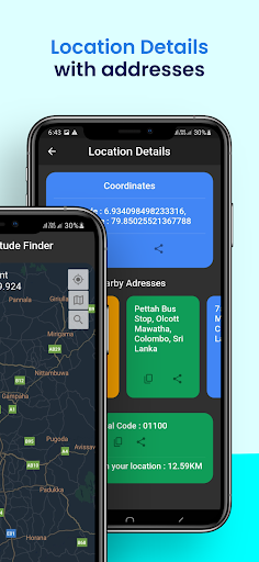 Latitude Longitude Finder Screen 2