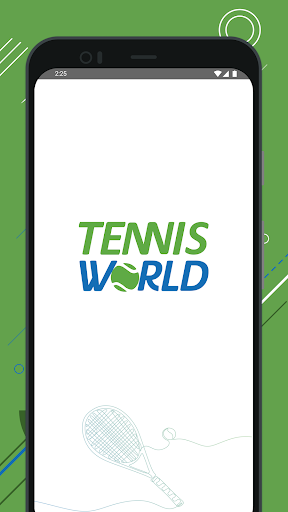 Android application Tennis World screenshort