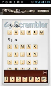 unScrambler! for word games