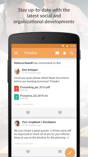 Android application VachChat screenshort