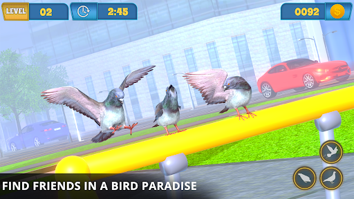 Flying Pigeon Bird simulator Screen 3