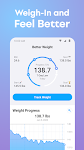 screenshot of Weight Tracker, BMI Calculator