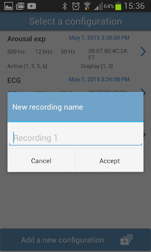 Pluxdroid Screen 3