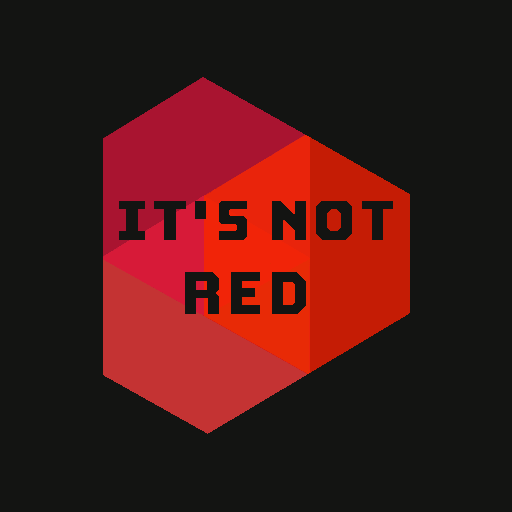 Its Not Red logo