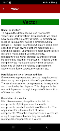 Basic Physics Study in English Screen 3