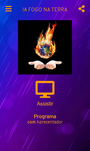 Android application IA FOGO NA TERRA screenshort