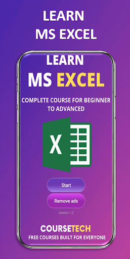 Learn MS EXCEL Screen 2