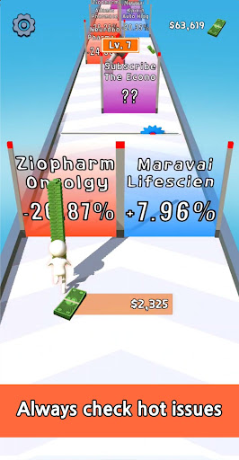 Android application Stock Apes Run screenshort