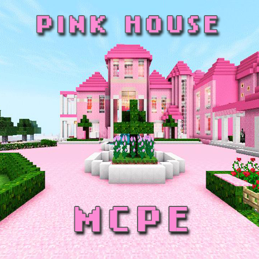 COMO FAZER CASA NO MINECRAFT MODERNA ROSA 