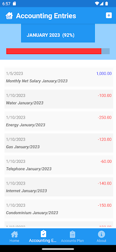 Finance - GFM Screen 2