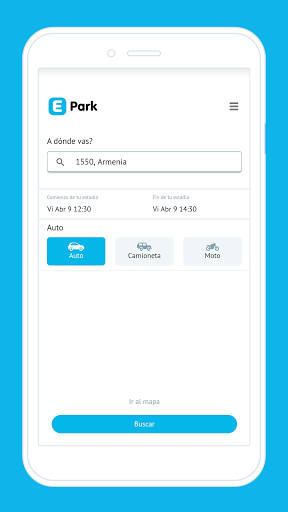 Android application Epark online screenshort
