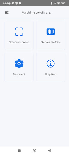 Android application SimpleTicket.cz screenshort