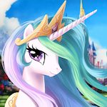 Cover Image of Descargar Pony Unicorn Horse Juegos para niñas - Salón de maquillaje 11.0 APK