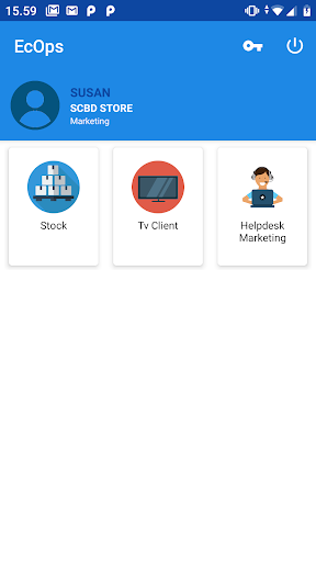 Android application EC-Ops screenshort