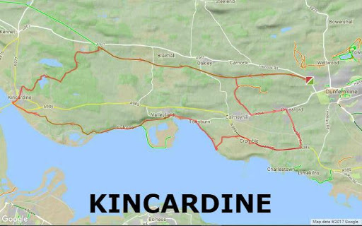 Satnav Cycle Routes - Dunferml