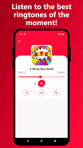 Android application Cartoon ringtones - Sounds screenshort