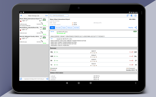 Screenshot of PilotWeather