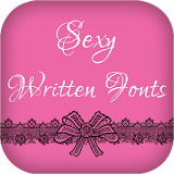 Sexy Written Fonts icon