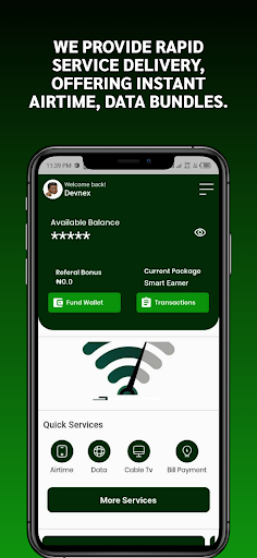 Android application Relspeedtelecom screenshort