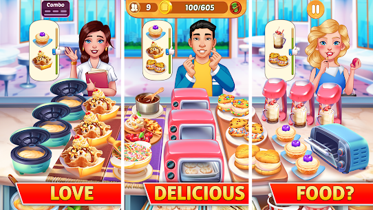 Kitchen Craze: Free Cooking Games & kitchen Game 2.1.9 Apk + Mod 1