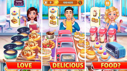 Kitchen Craze: Restaurant Game 2.3.5 APK + Mod (Unlimited money) for Android