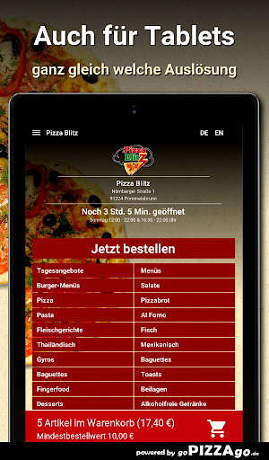 Pizza Blitz Pommelsbrunn