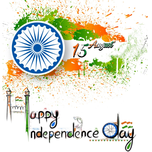 Independence Day Card. logo