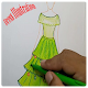 Drawing Dress Illustration Windowsでダウンロード