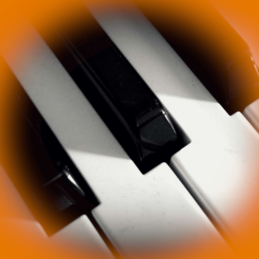 Pianolike: Realistic piano logo