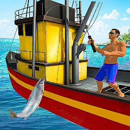 תמונת סמל Big Fishing Ship Simulator 3D
