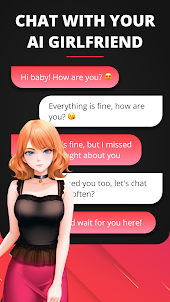 AIBabe: Anime Girlfriend, Chat
