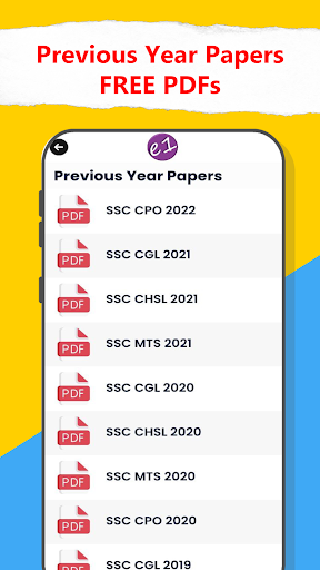 e1 coaching center (SSC exams) Screen 3