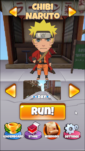 Android application Naru Runner: Streetway Rush screenshort