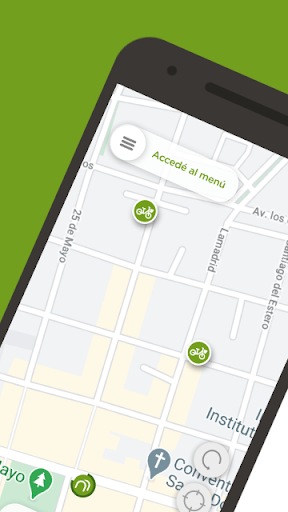Android application Rioja en Bici screenshort