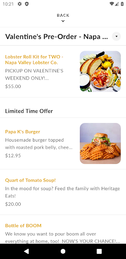 Heritage Eats Screen 3