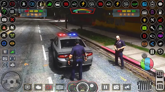 US Taxi Game-Police Car Game