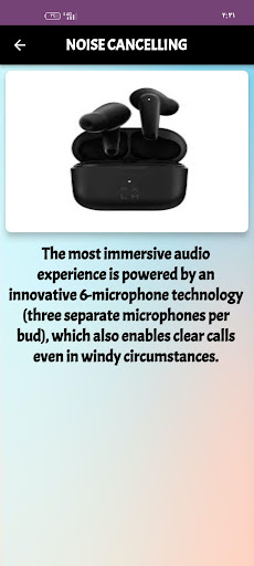 Palm Buds Pro guide Screen 3