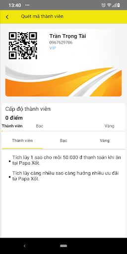 Miutea – Đặt hàng tích điểm cù Screen 2