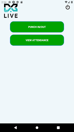 DXB Live Attendance Management Screen 2
