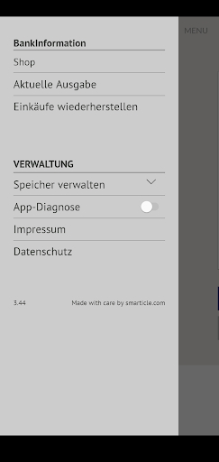 BankInformation Screen 2