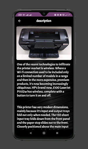 HP LaserJet P1102W WiFi Guide Screen 2