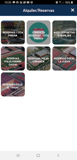 Android application PMD Fuenlabrada screenshort
