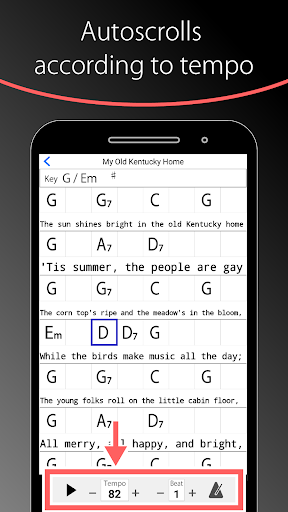 Chord Sheet Writer Screen 2