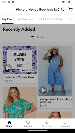 Screenshot of Hickory Honey Boutique LLC