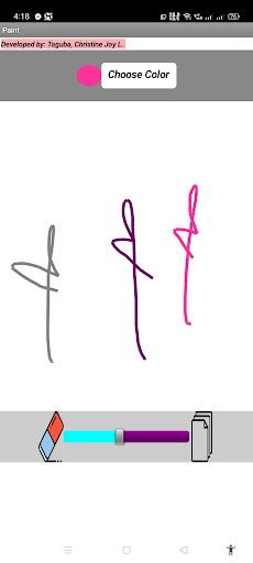 Android application Be Creative screenshort