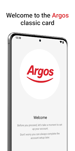 Android application Argos Classic Credit Card screenshort